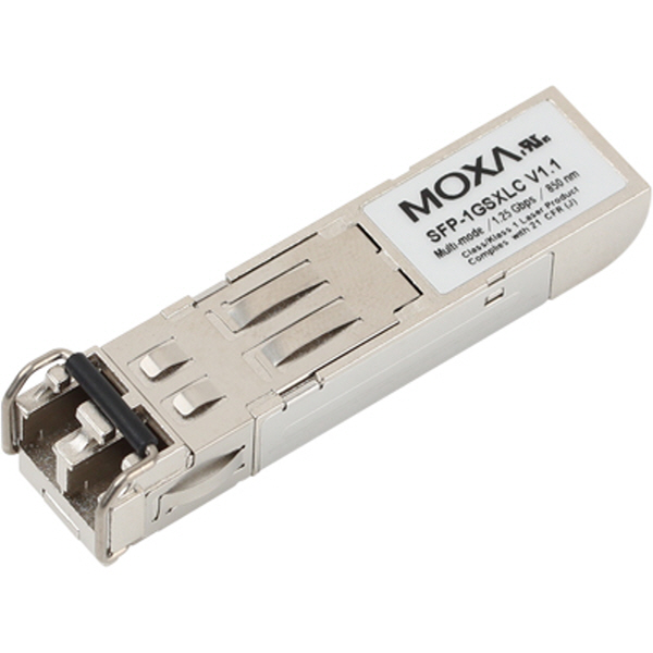 MOXA(모싸) ★재고보유★ SFP-1GSXLC 기가비트 멀티모드 SFP 광 모듈(LC타입/850nm/550m)