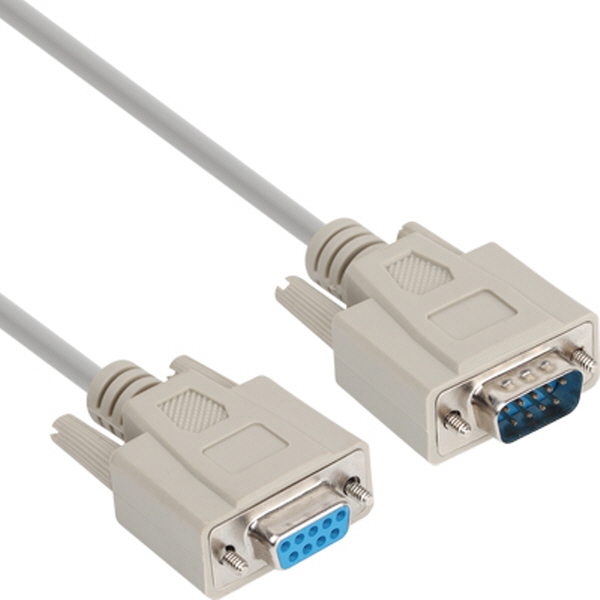 NETmate NMC-SFM50 9핀 M/F NULL MODEM 케이블 5m