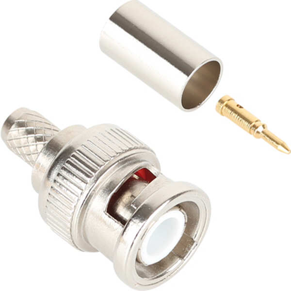 NETmate NM-BNC23 BNC 4C 압착 커넥터(50Ω/낱개)