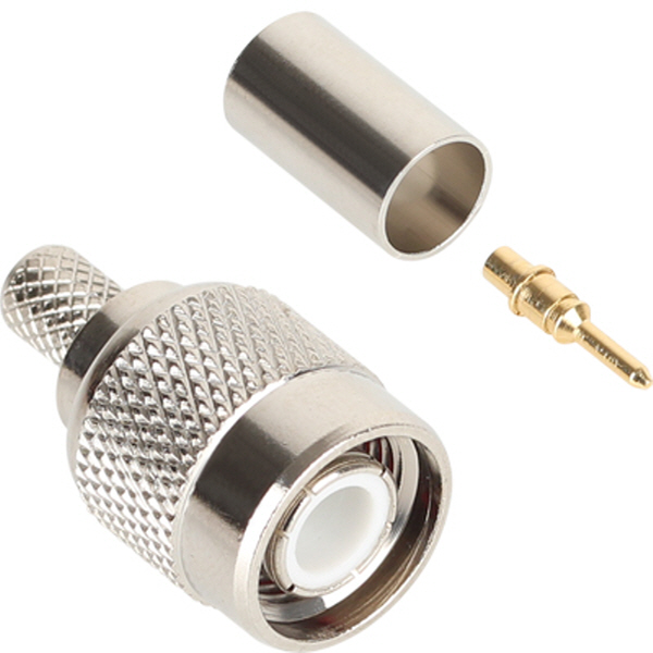 NETmate NM-BNC63(100개) TNC 4C 압착 커넥터(50Ω/100개)