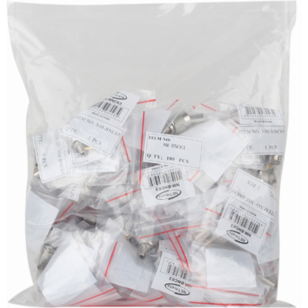 NETmate NM-BNC63(100개) TNC 4C 압착 커넥터(50Ω/100개)