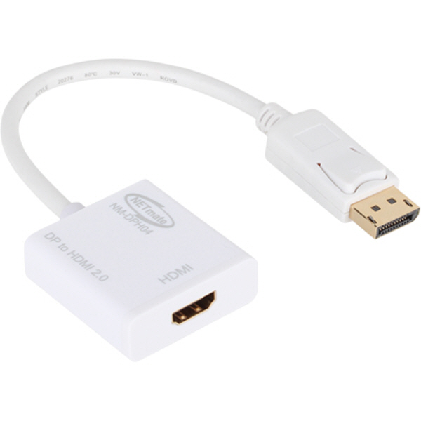NETmate NM-DPH04 DisplayPort 1.2 to HDMI 2.0 Active 컨버터(무전원)