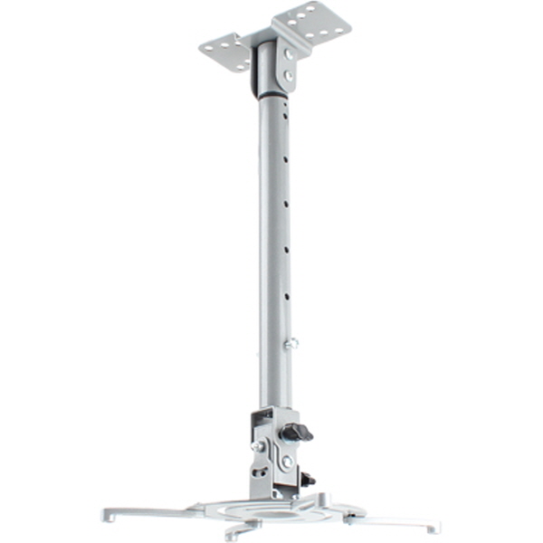 NETmate NMA-VM04L 멀티 프로젝터 천장 고정형 봉 거치대(Ø85~305mm 장착 홀/10kg)