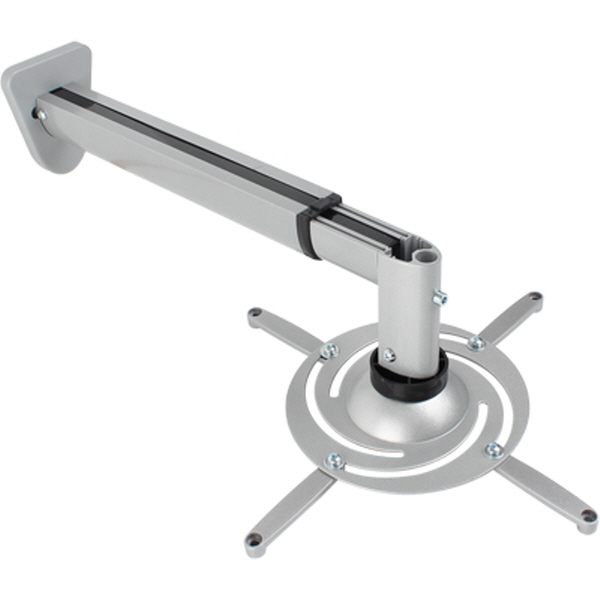 NETmate NMA-VM05BL 멀티 프로젝터 벽면 고정형 알루미늄 거치대(Ø110~325mm 장착 홀/10kg)