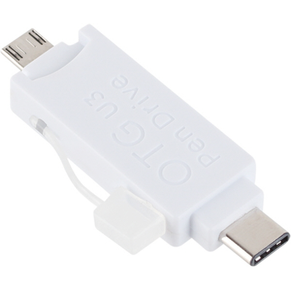NETmate NM-OTG09 USB3.0 Micro SD 2 in 1 멀티 카드리더기(OTG & Type C) ①