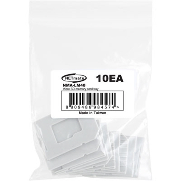 NETmate NMA-LM48 MicroSD 메모리카드 수납 트레이(10개)