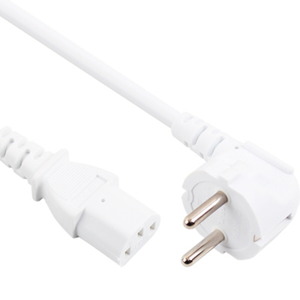 PnK P058A 220V 전용 3구 AC 파워 케이블 0.5m (화이트)