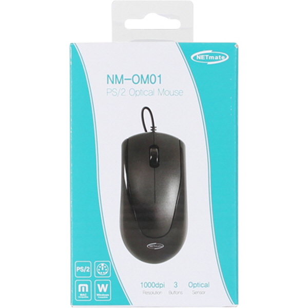 NETmate NM-OM01 PS/2 광 마우스