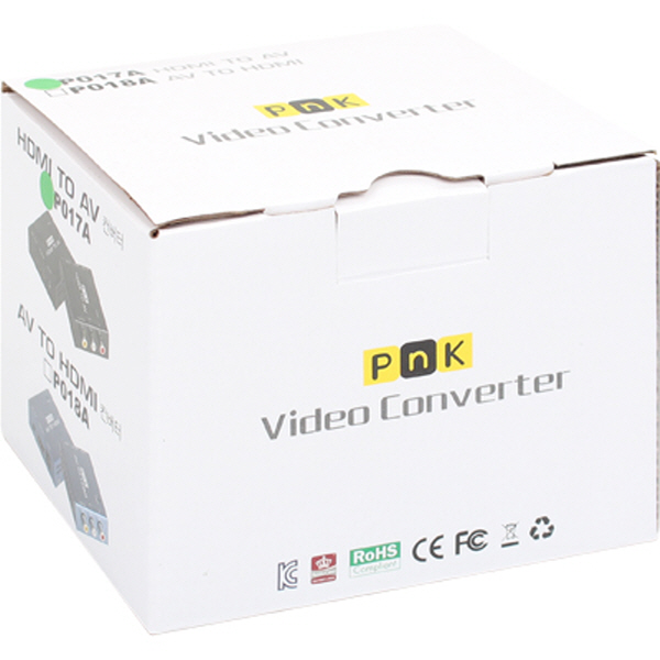 PnK P017A HDMI to AV(컴포지트) 컨버터