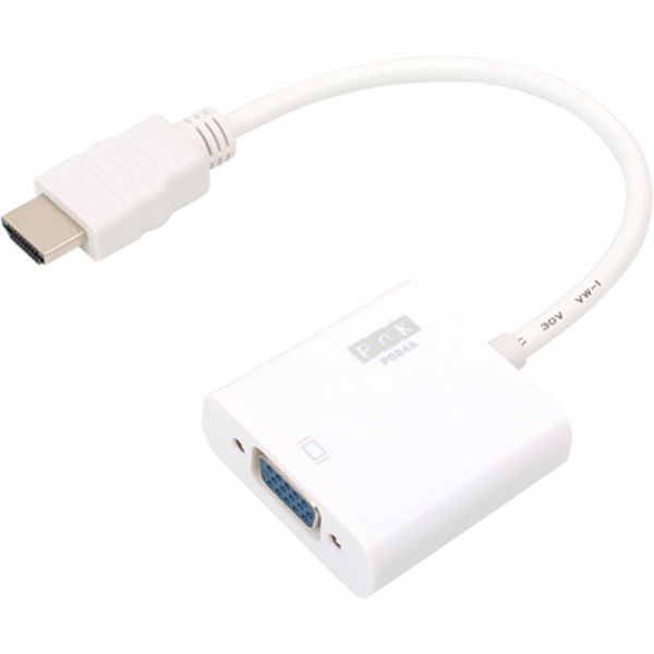 PnK P084A HDMI to VGA(RGB) 컨버터(케이블 타입/무전원)
