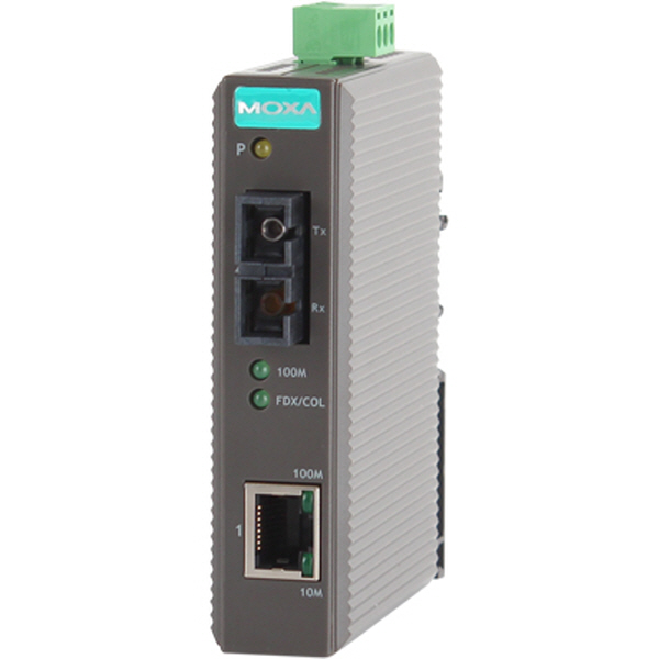 MOXA(모싸) ★재고보유★ IMC-21-M-SC 산업용 멀티모드 이더넷 광 컨버터(SC/멀티/5Km/1300nm)