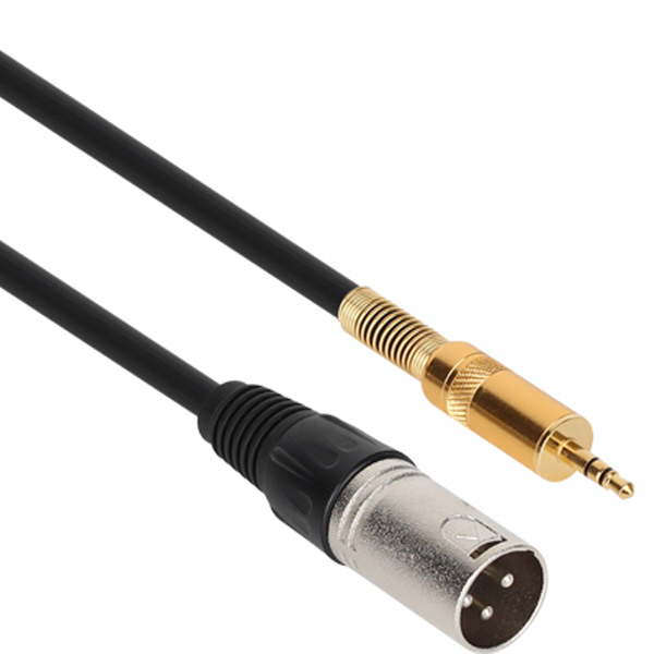 NETmate NMC-XLR305M XLR 캐논(M)-스테레오 마이크 케이블 5m