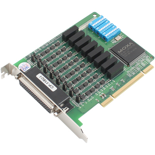 MOXA(모싸) ★재고보유★ CP-118U-I 8포트 PCI RS232/422/485 시리얼카드(케이블 별매)