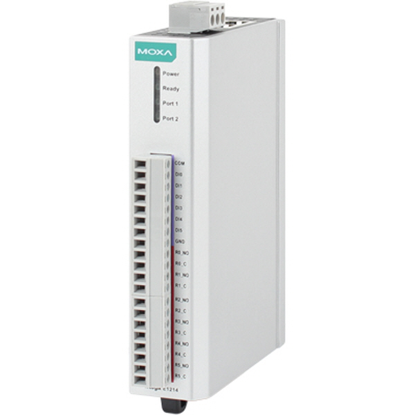 MOXA(모싸) ★재고보유★ ioLogik E1214 원격 I/O 제어기(6 Digital Inputs, 6 Relays)