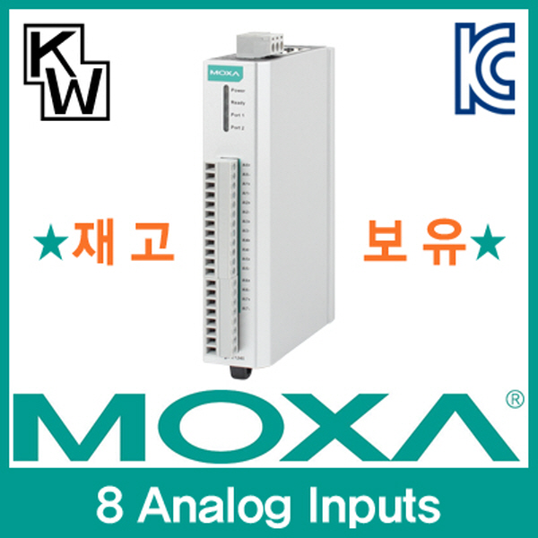 MOXA(모싸) ★재고보유★ ioLogik E1240 원격 I/O 제어기(8 Analog Inputs)