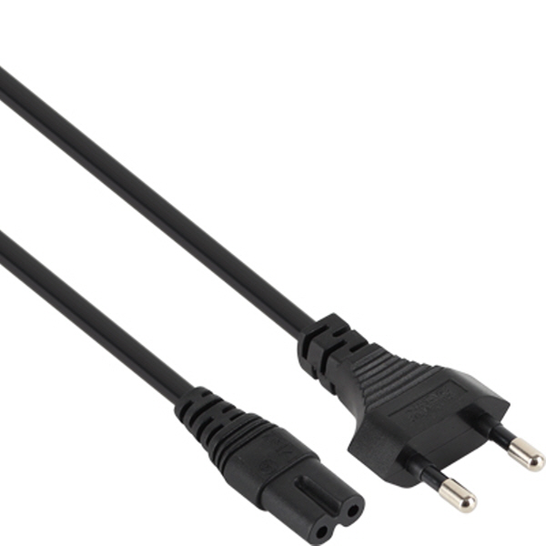 NETmate NMP-PC03 ★국제표준규격★ 220V 전용 2구(8자) AC 파워 케이블 1.2m