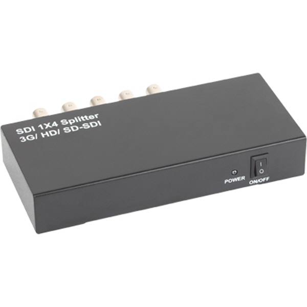 NETmate NM-SDS14 HD-SDI 지원 BNC 1:4 분배기