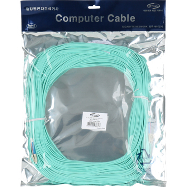 NETmate NMC-LL475M 10G 광점퍼코드 LC-LC-2C-멀티모드 75m