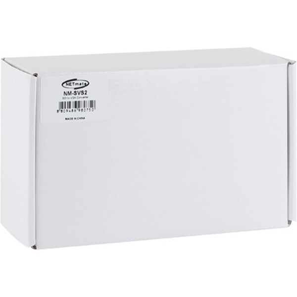 NETmate NM-SVS2 HD-SDI to VGA + HD-SDI 컨버터(100m/200m/300m)
