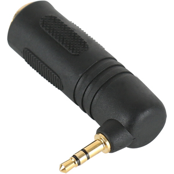 NETmate NM-JR06 3.5M/5.5F 스테레오 꺾임 젠더