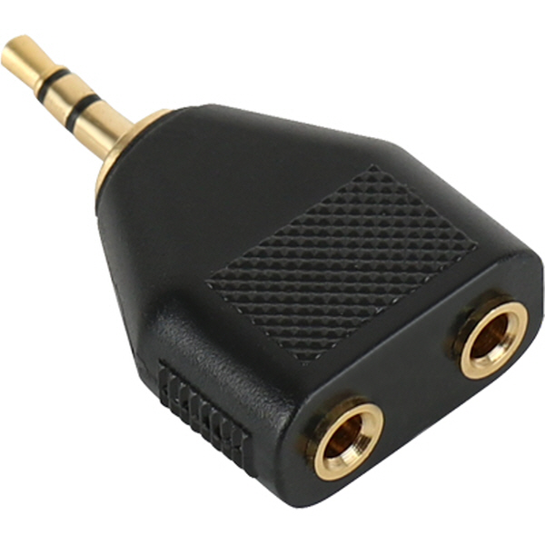 NETmate NM-JR13 3.5M/3.5Fx2 스테레오 Y형 젠더
