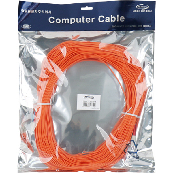 NETmate NMC-LS275M 광점퍼코드 LC-SC-2C-멀티모드 75m