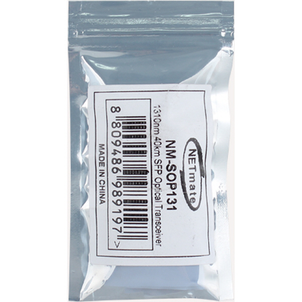 NETmate NM-SOP131 기가비트 싱글모드 SFP 광 모듈(LC타입/1310nm/40km)