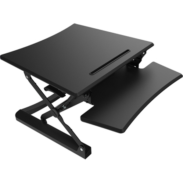 NETmate NMA-LT101S 스탠딩 데스크(680x590x150~500mm/블랙)