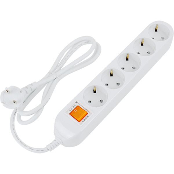 PnK P065A 안전 멀티탭 5구 접지 1.5m (10A)