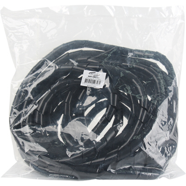 NETmate NMT-SWA191 케이블 정리용 헤리컬밴드 10m (19mm/블랙)