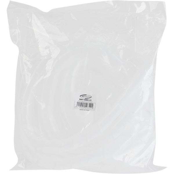 NETmate NMT-SWB245 케이블 정리용 헤리컬밴드 5m (24mm/화이트)