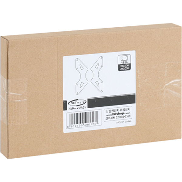 NETmate NMA-VMA05 TV/모니터 거치대용 VESA 확장 브라켓(200x200, 200x100)