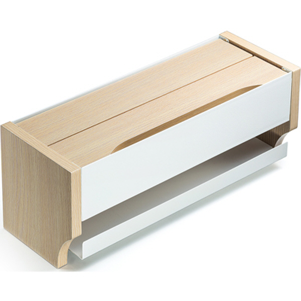 SANWA 200-CB006LM 다용도 케이블 정리함(라이트 브라운)