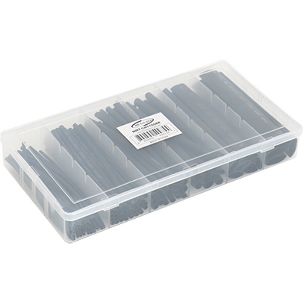 NETmate NMT-CHT100BK 열 수축튜브 세트 (블랙/100EA)