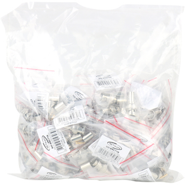 NETmate NM-BNC71N BNC 5C 압착 커넥터(75Ω/100개)