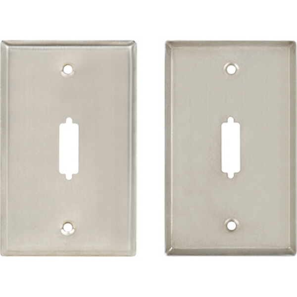 TNT NM-TNT116 1포트 스테인리스 페이스 플레이트