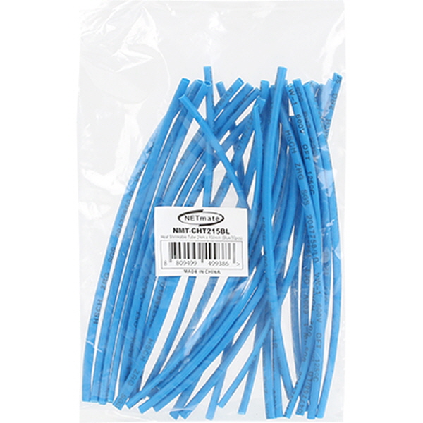 NETmate NMT-CHT215BL 3x150mm 열 수축튜브 (블루/30EA)