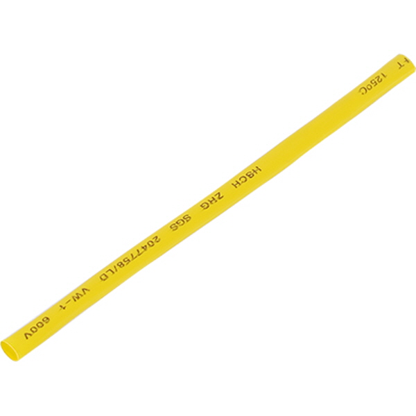 NETmate NMT-CHT515Y 6x150mm 열 수축튜브 (옐로우/20EA)