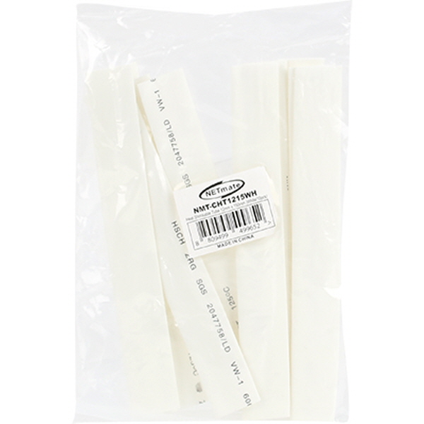 NETmate NMT-CHT1215WH 13.5x150mm 열 수축튜브 (화이트/10EA)