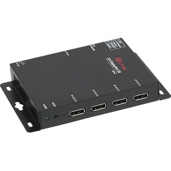 NETmate DPS-4 4K 60Hz DisplayPort 1.2 1:4 분배기(MST 멀티 스트리밍 지원)