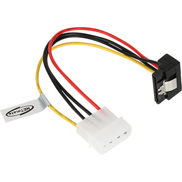 NETmate NMP-SAP15 IDE 4핀 to SATA 파워 15핀 전원 케이블