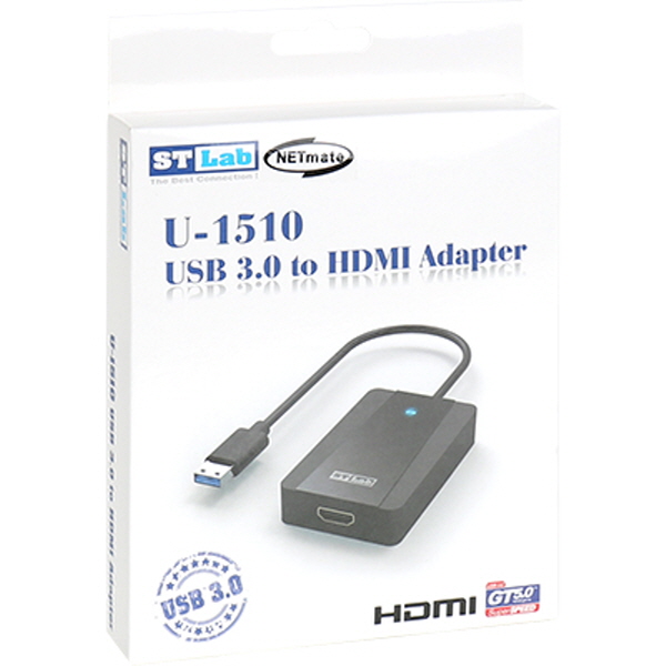 NETmate U-1510 USB3.0 to HDMI 컨버터