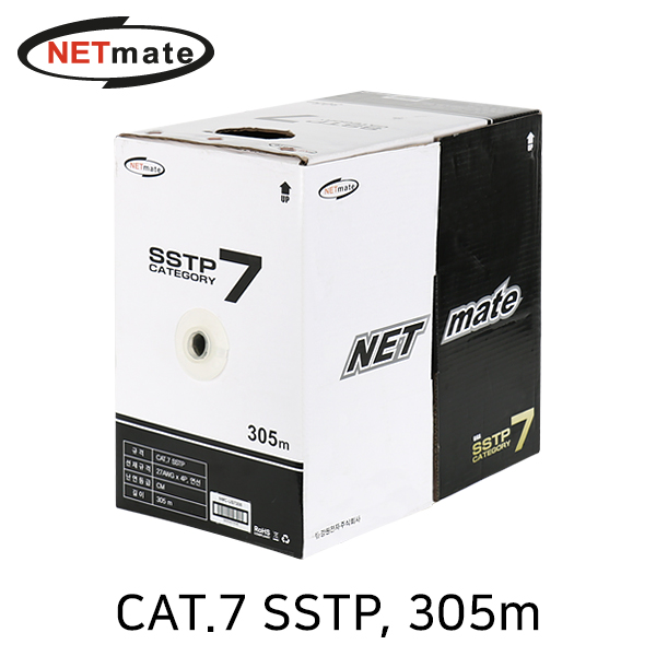 NETmate NMC-US7305 CAT.7 SSTP 다이렉트 케이블 305m