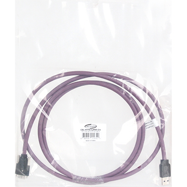 NETmate CBL-HFPD3igMBS-2m USB3.0 High-Flex AM-MicroB 케이블 2m (독일 igus 선재/Lock)