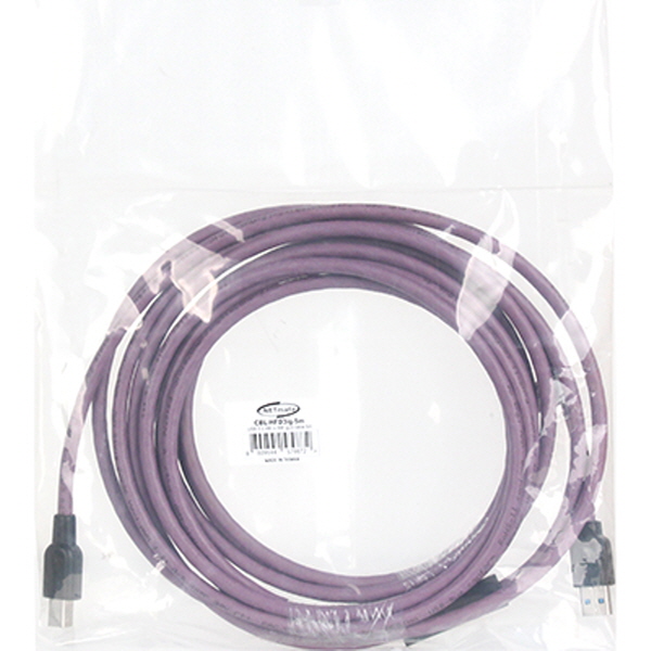 NETmate CBL-HFD3ig-5m USB3.0 High-Flex AM-BM 리피터 5m (독일 igus 선재)