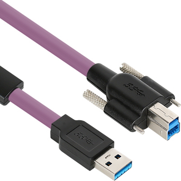 NETmate CBL-HFD3igS-5m USB3.0 High-Flex AM-BM 리피터 5m (독일 igus 선재/Lock)