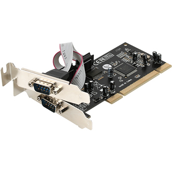 NETmate NMS-SW2 2포트 PCI 시리얼카드(ASIX)(슬림PC겸용)