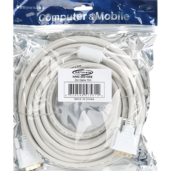 NETmate NMC-DD100Z DVI-D 듀얼 케이블 10m
