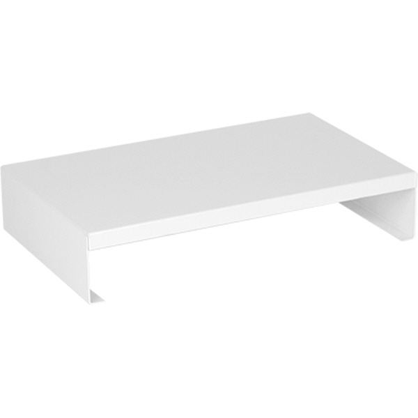 NETmate NM-AM400WH 다용도 메탈 받침대 (400x240x80mm/화이트)