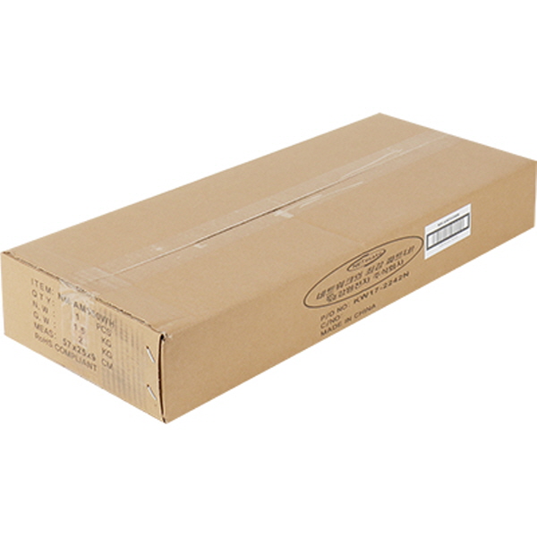 NETmate NM-AM560WH 다용도 메탈 받침대 (560x240x80mm/화이트)